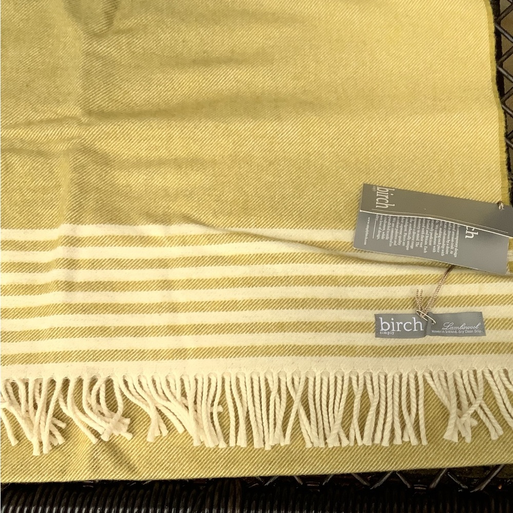 New lambswool throw